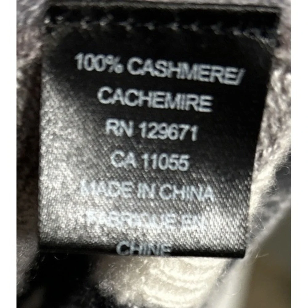 Skull Cashmere Camo Sweater Gray Black Beige‎ Women's Size Medium Grunge